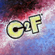 C2F Logo Acrylic Painting